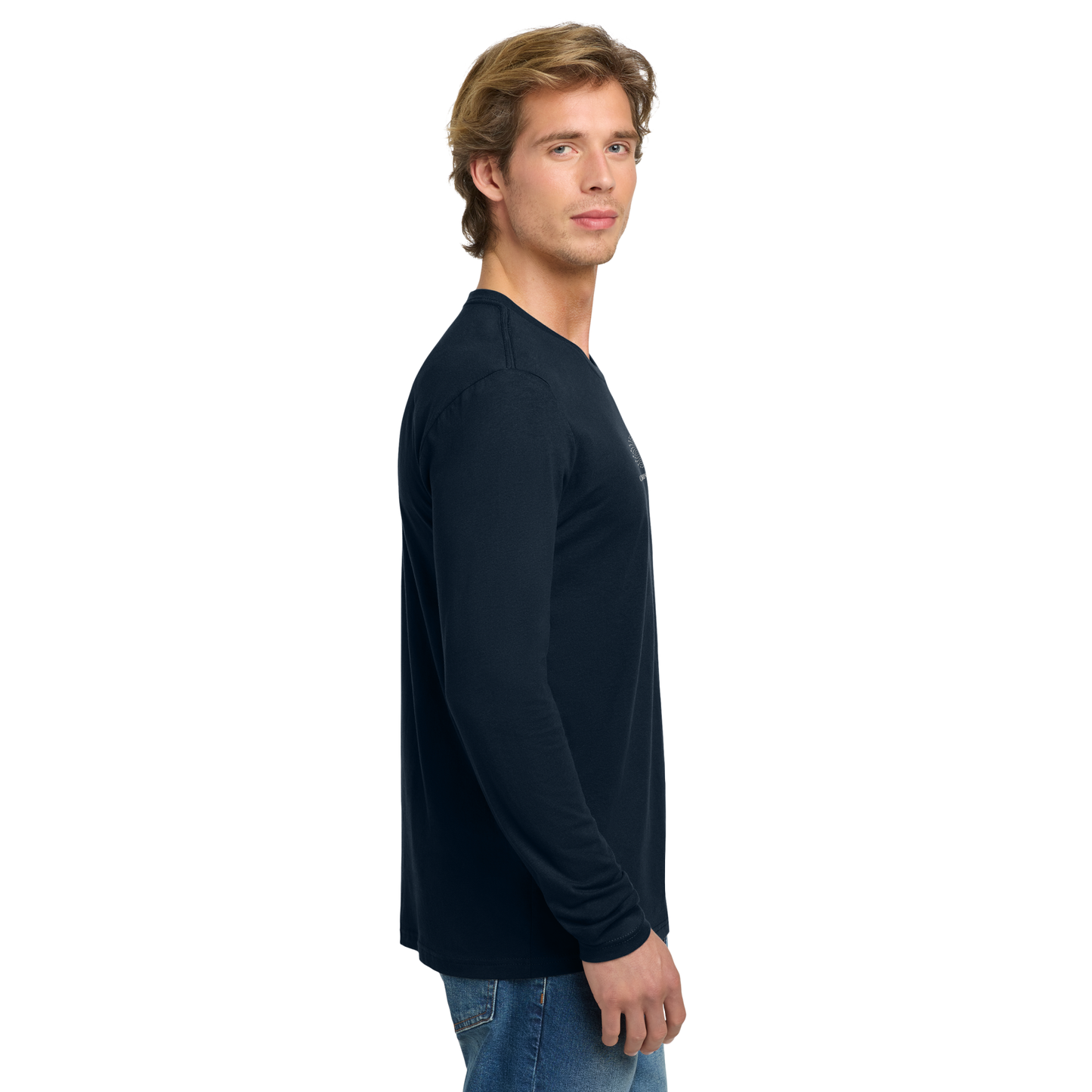 ORENDA - Next Level Apparel Cotton Long Sleeve Tee. NL3601 - SCREEN PRINTED