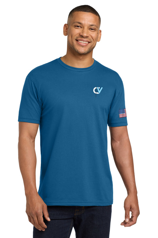 CLEARVIEW - NL6410 - Next Level Apparel® Adult CVC Sueded Tee. NL6410 (Copy)