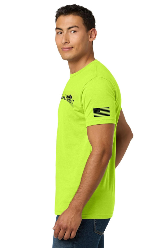 MISTERSCAPES - NL6210 Next Level Apparel® Unisex CVC Tee- BLACK LOGO- PRINTED D.T.F