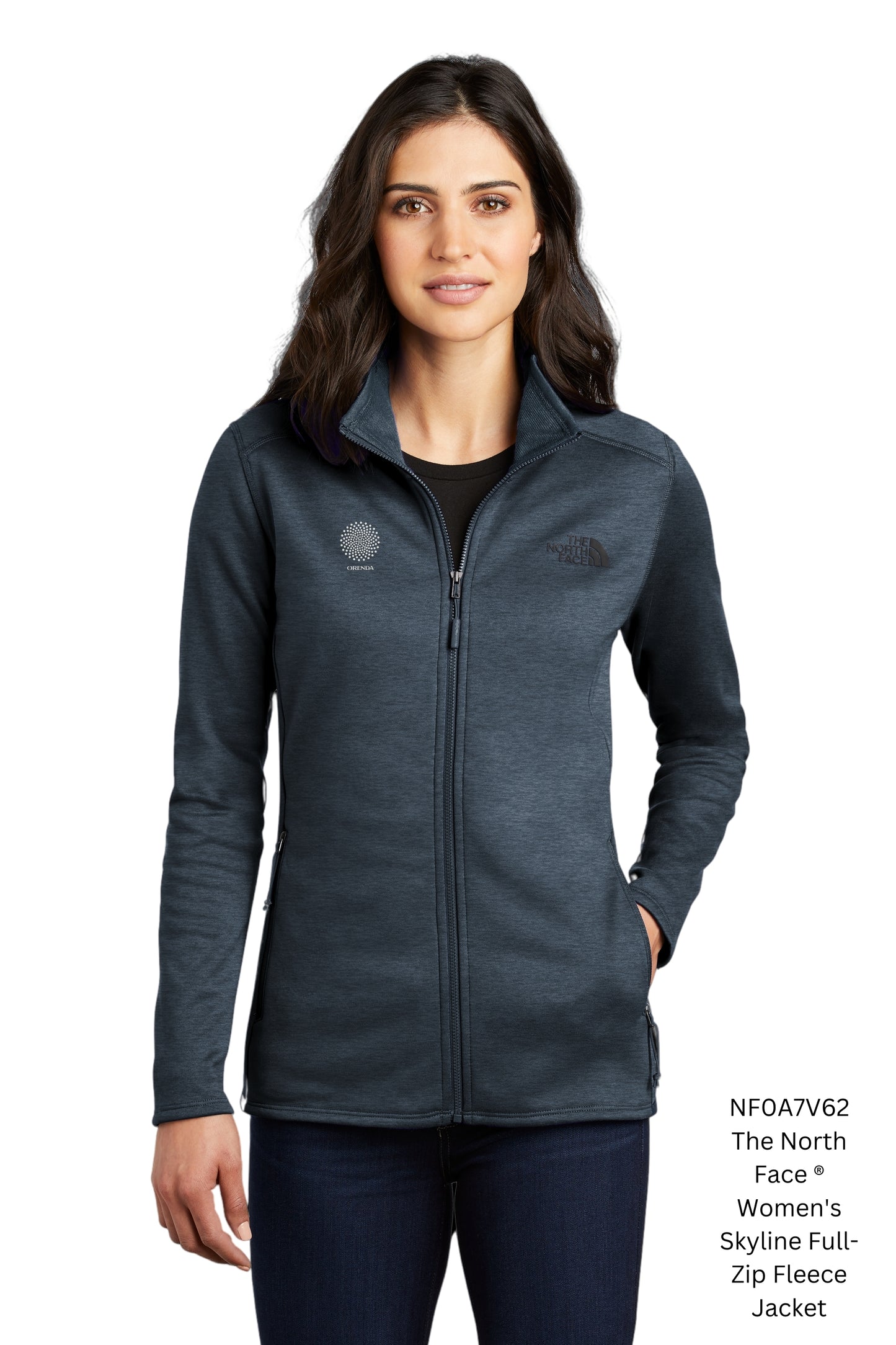 ORENDA -NF0A7V62 The North Face ® Women's Skyline Fleece Jacket Full-Zip - SCREEN PRINTED