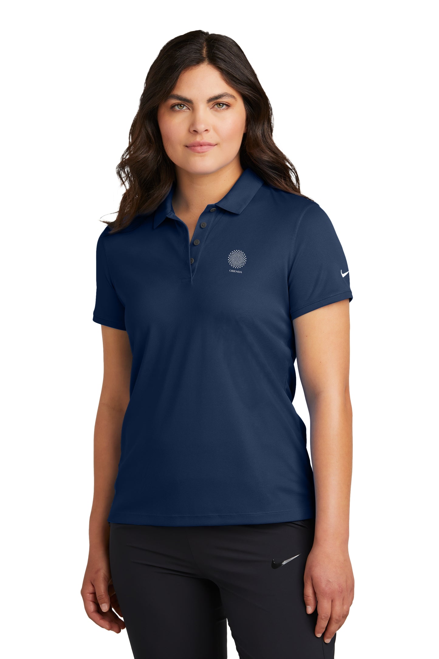 ORENDA - Nike Women's Victory Solid Polo NKDX6685 - SCREEN PRINTED