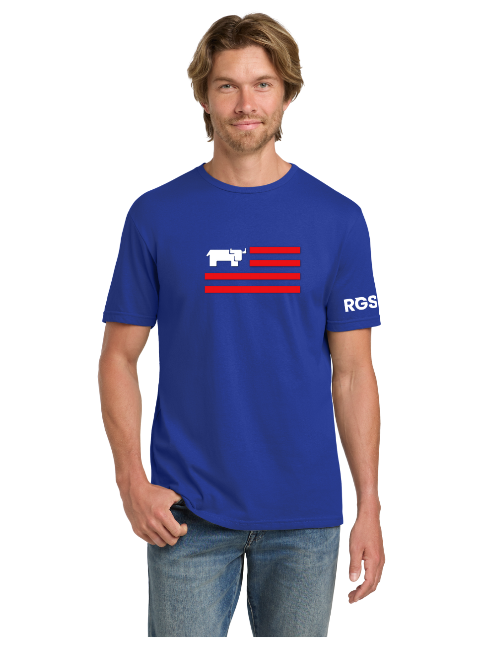 RGS - FULL LOGO FLAG - Gildan ® - T-Shirt. 980