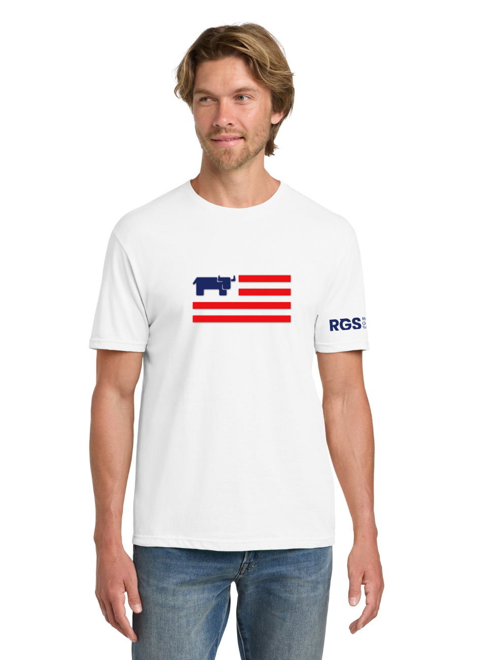 RGS - FULL LOGO FLAG - Gildan ® - T-Shirt. 980