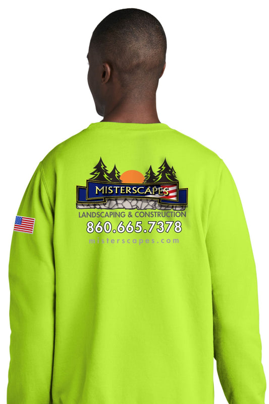 MISTERSCAPES -PC78 Port & Company® Core Fleece Crewneck Sweatshirt - full color logo