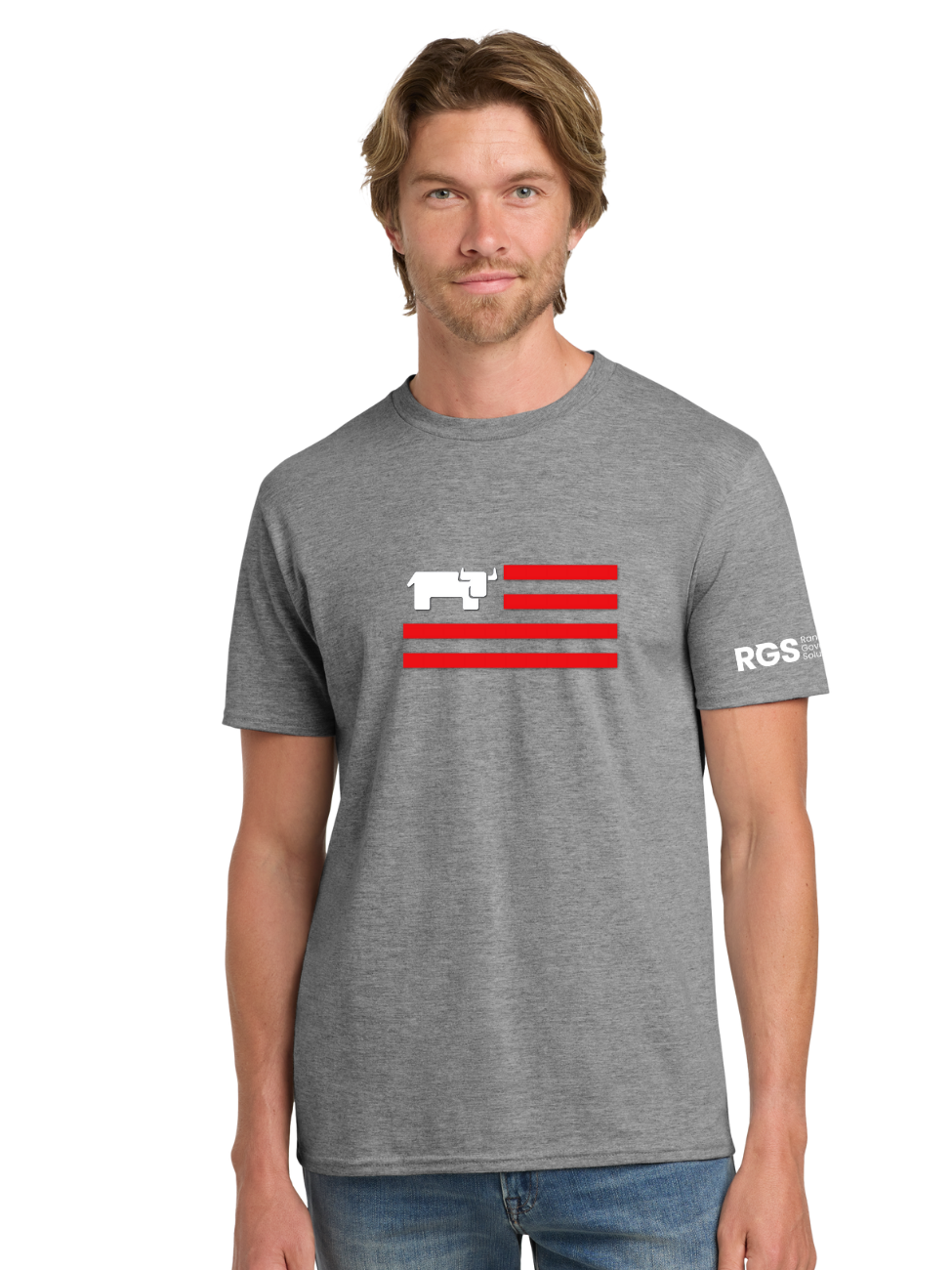 RGS - FULL LOGO FLAG - Gildan ® - T-Shirt. 980