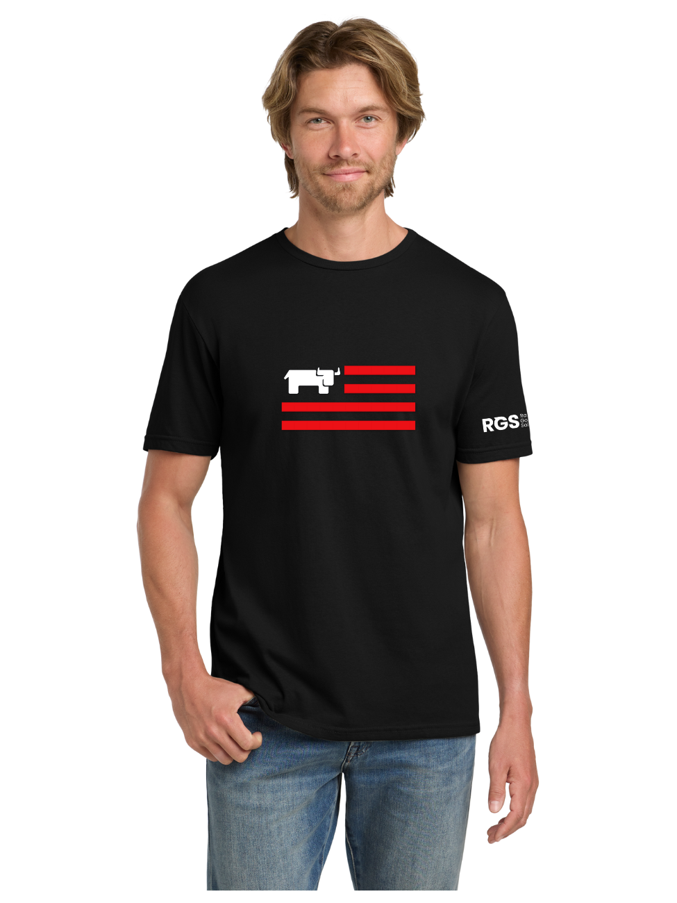 RGS - FULL LOGO FLAG - Gildan ® - T-Shirt. 980