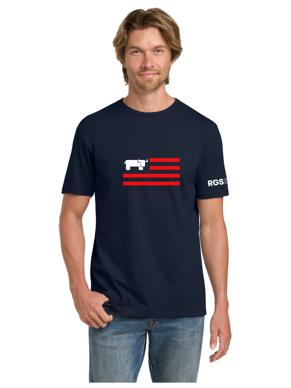RGS - FULL LOGO FLAG - Gildan ® - T-Shirt. 980