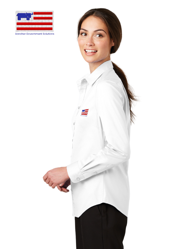 RGS - L663 Port Authority® Women's SuperPro™ Twill Shirt - RGS