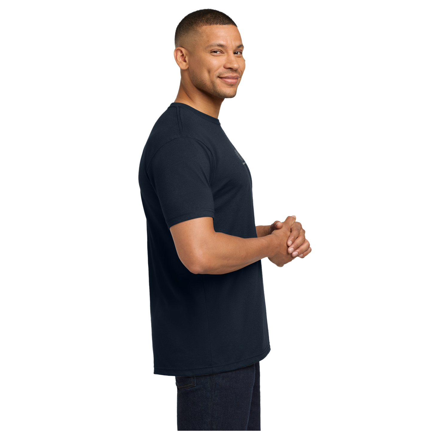 ORENDA - Next Level Apparel Unisex CVC Sueded Tee. NL6410 - SCREEN PRINTED
