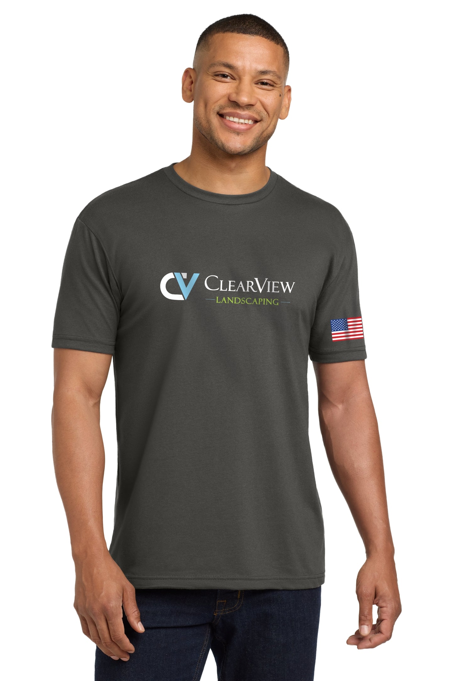 CLEARVIEW - NL6410 - Next Level Apparel® Adult CVC Sueded Tee. NL6410- BOLD