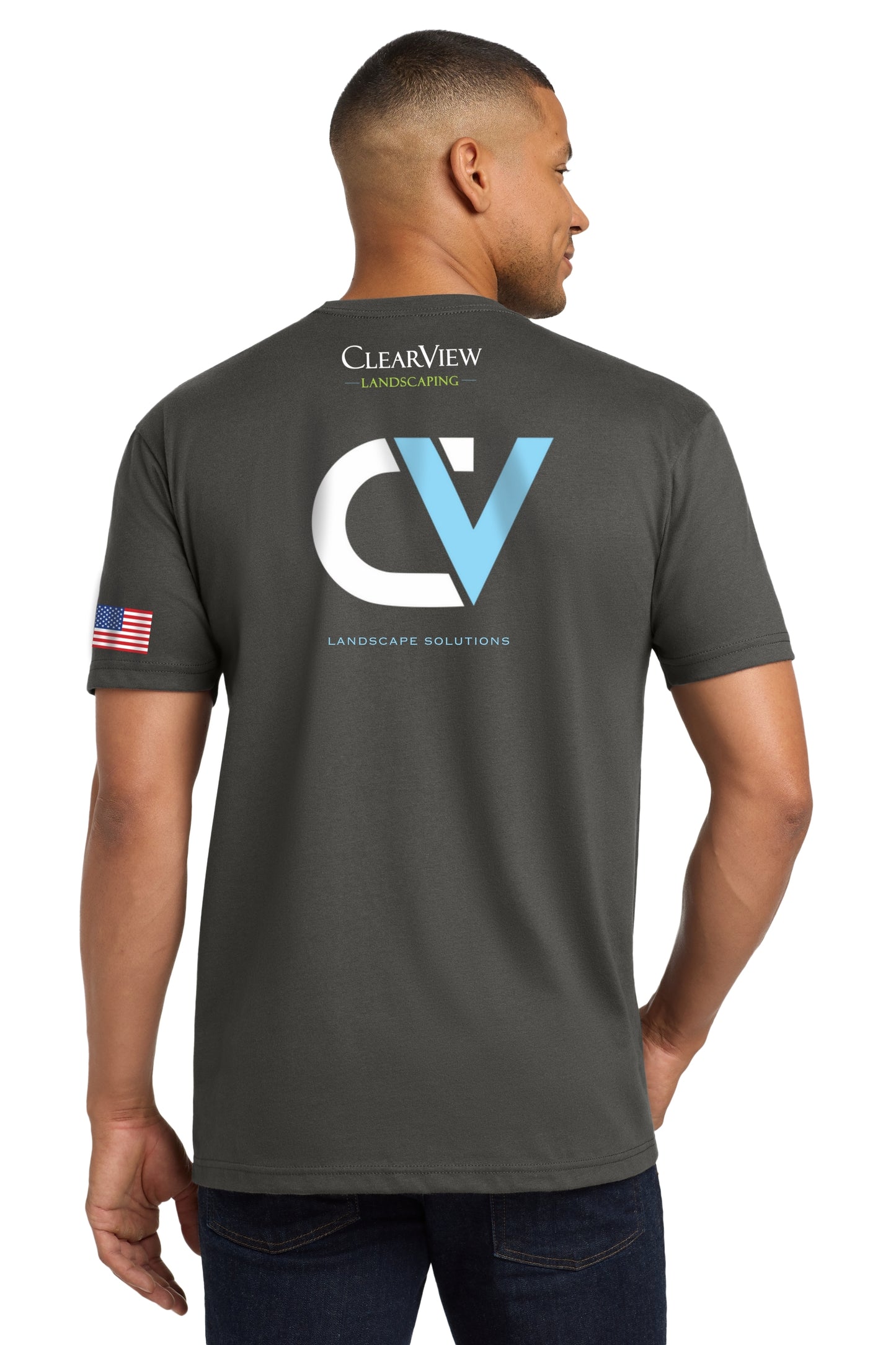 CLEARVIEW - NL6410 - Next Level Apparel® Adult CVC Sueded Tee. NL6410- BOLD