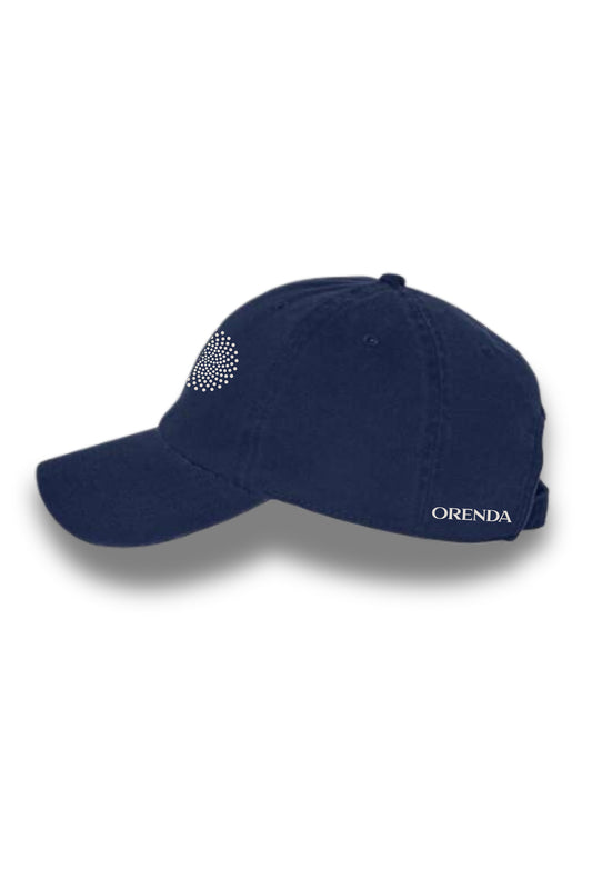 ORENDA - LOGO CIRLCE- NAVY - 47 Brand - Clean Up Cap - 4700 - STITCHED