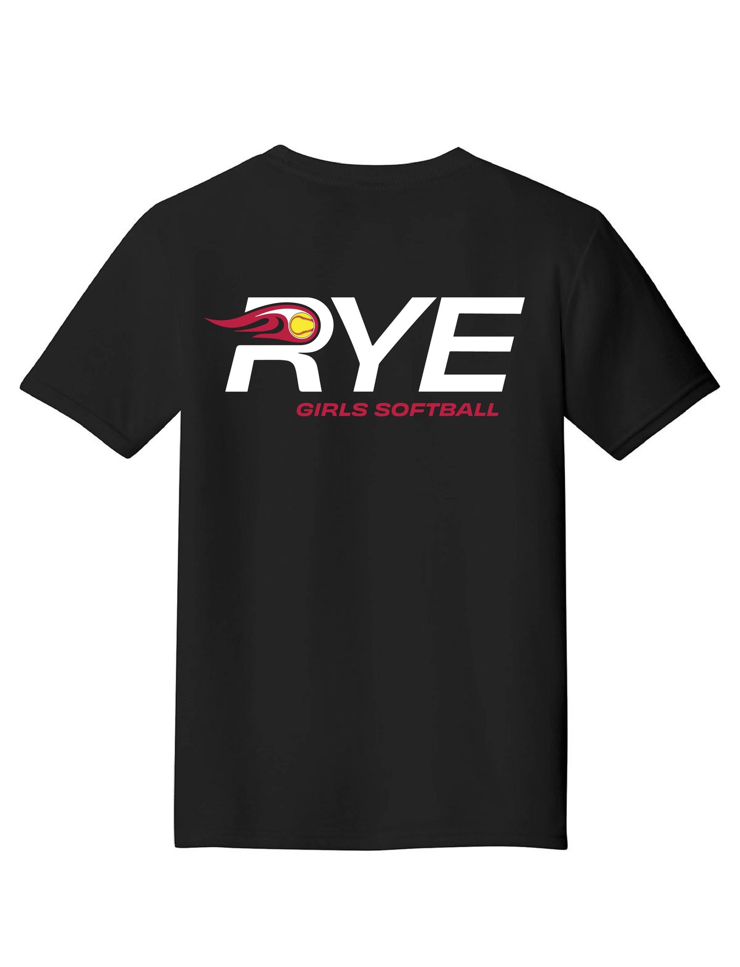 RYE GIRLS SOFTBALL / PRINT / DT6000Y Youth Tee®