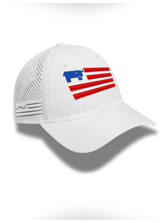RGS - WHITE - New Era Perforated Performance Cap - NE406