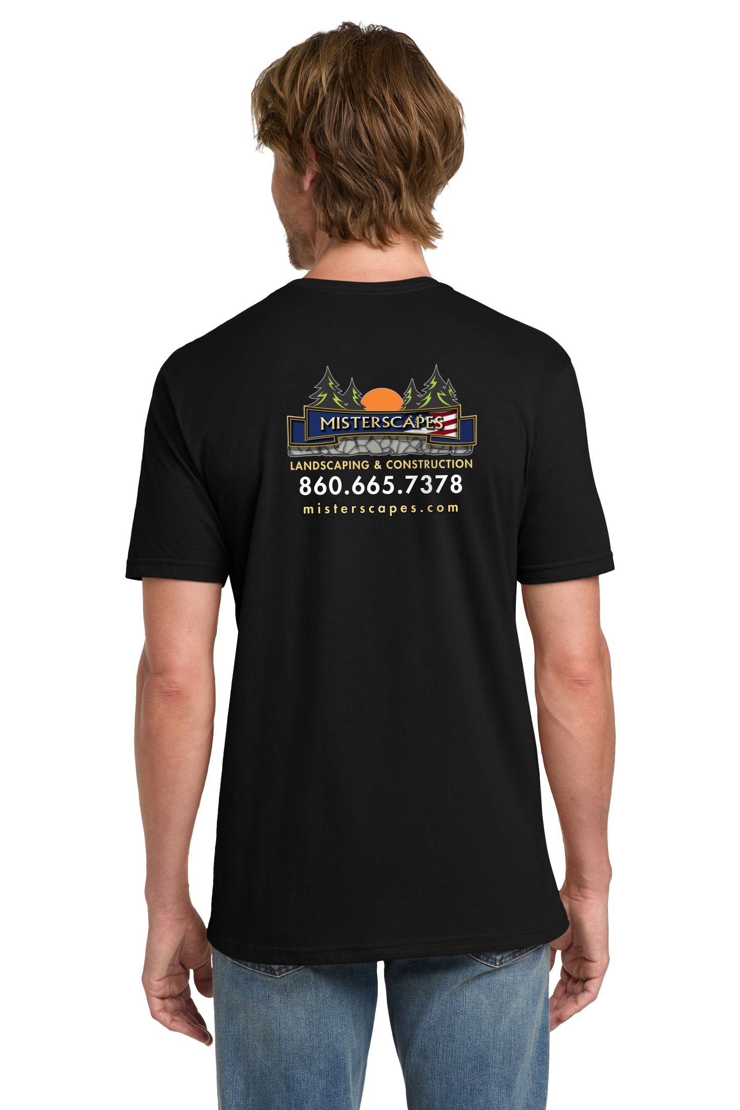 MISTERSCAPES - Gildan ® - T-Shirt. 980 -FULL LOGO - PRINTED D.T.F