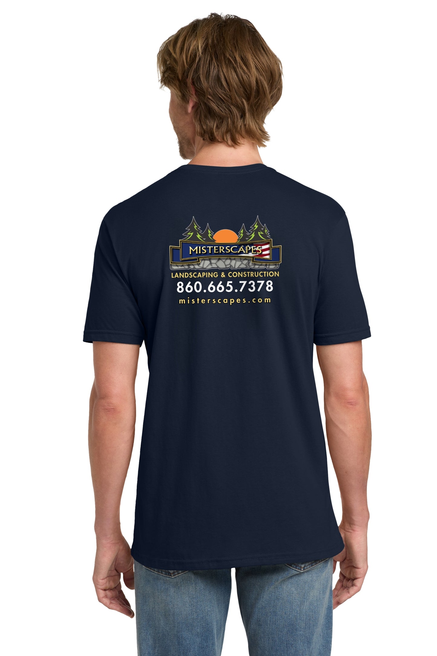 MISTERSCAPES - Gildan ® - T-Shirt. 980 -FULL LOGO - PRINTED D.T.F