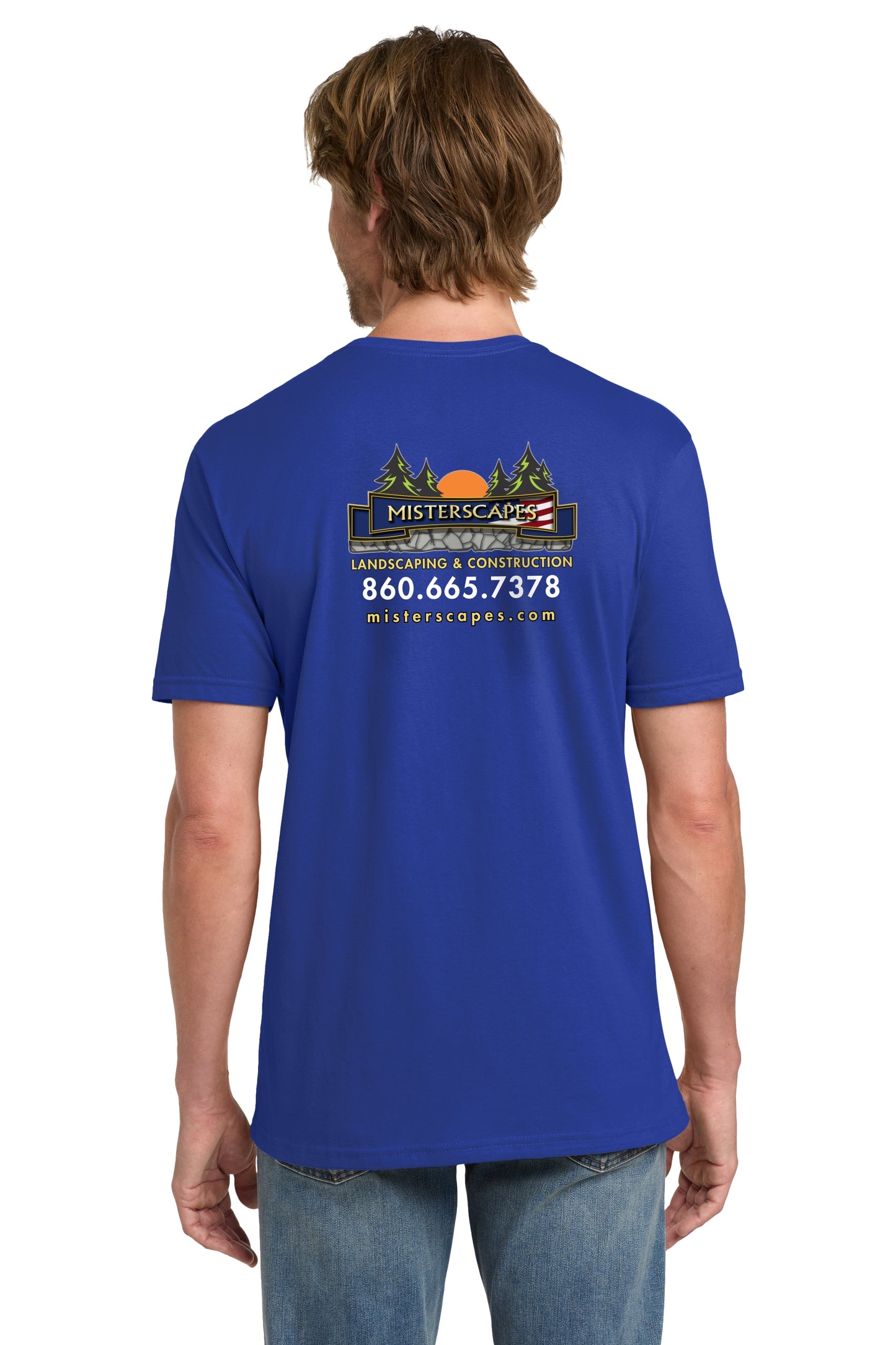MISTERSCAPES - Gildan ® - T-Shirt. 980 -FULL LOGO - PRINTED D.T.F