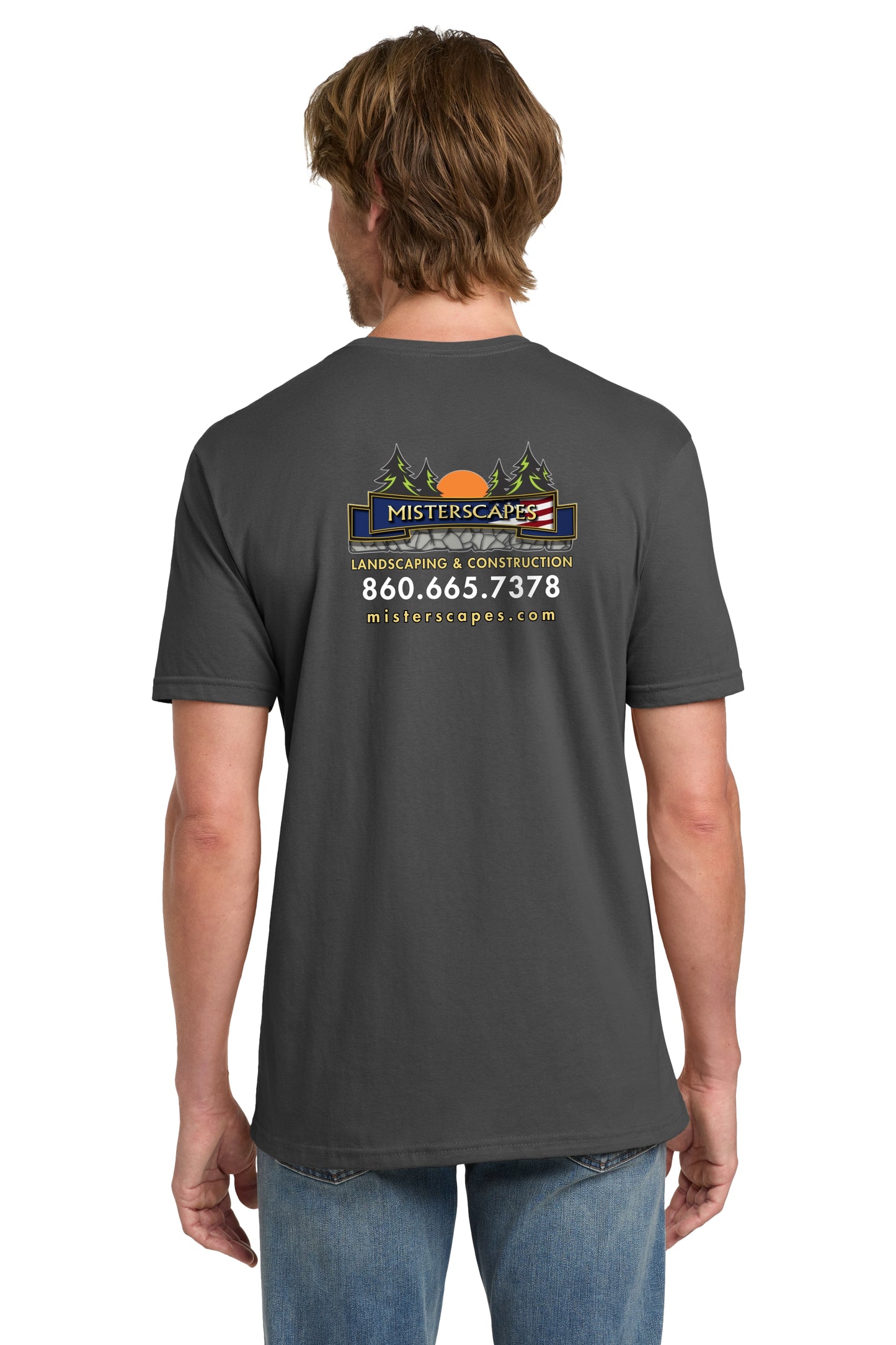 MISTERSCAPES - Gildan ® - T-Shirt. 980 -FULL LOGO - PRINTED D.T.F