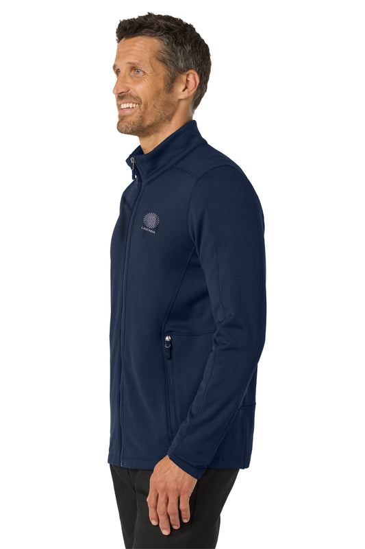 ORENDA - F239 Port Authority® Grid Fleece Jacket - SCREEN PRINTED