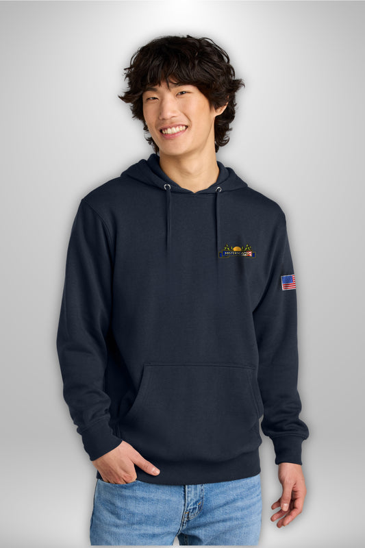 MISTERSCAPES - NAVY DT6100 District® V.I.T.™ Fleece Hoodie - FULL COLOR - PRINTED D.T.F