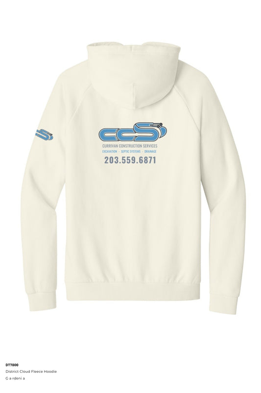 CCS - HOODIE WH- DT6100 DISTRIC GARDINA