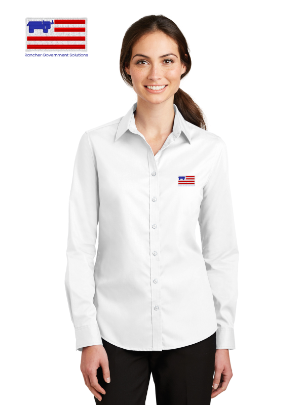 RGS - L663 Port Authority® Women's SuperPro™ Twill Shirt - RGS