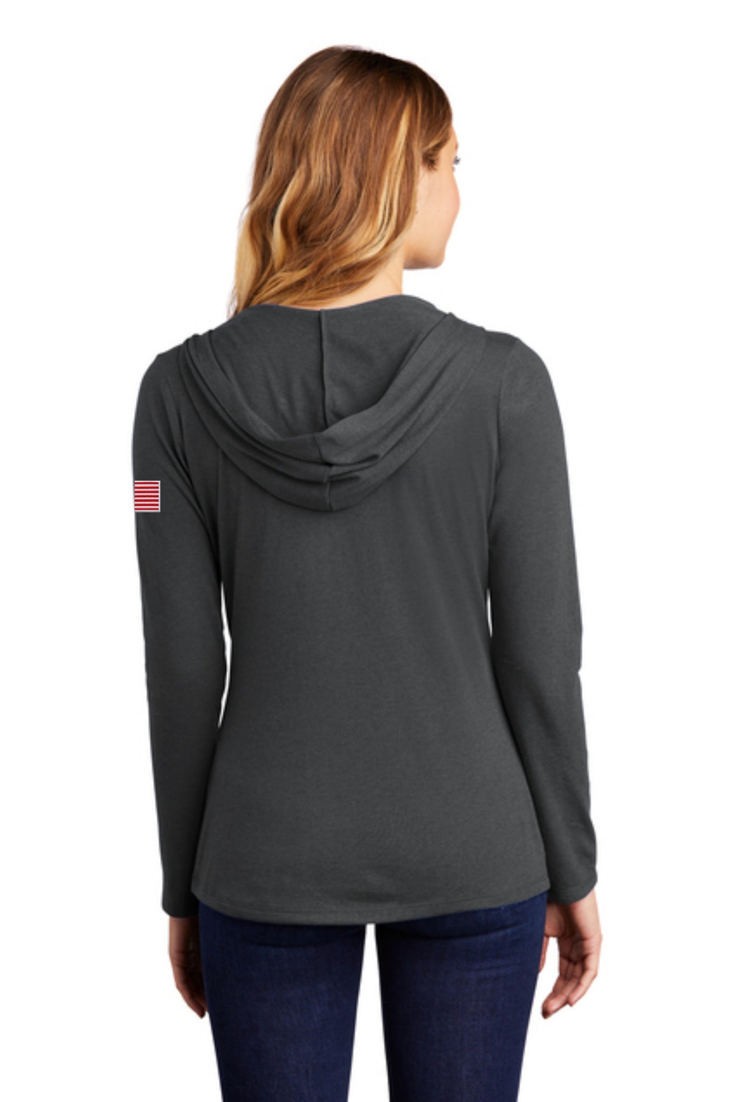 MISTERSCAPES - District® Women's Perfect Tri® Long Sleeve Hoodie. DM139L.