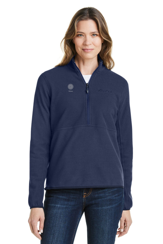 ORENDA - M12403 Marmot Ladies' Rocklin Half-Zip Jacket - STITCHED
