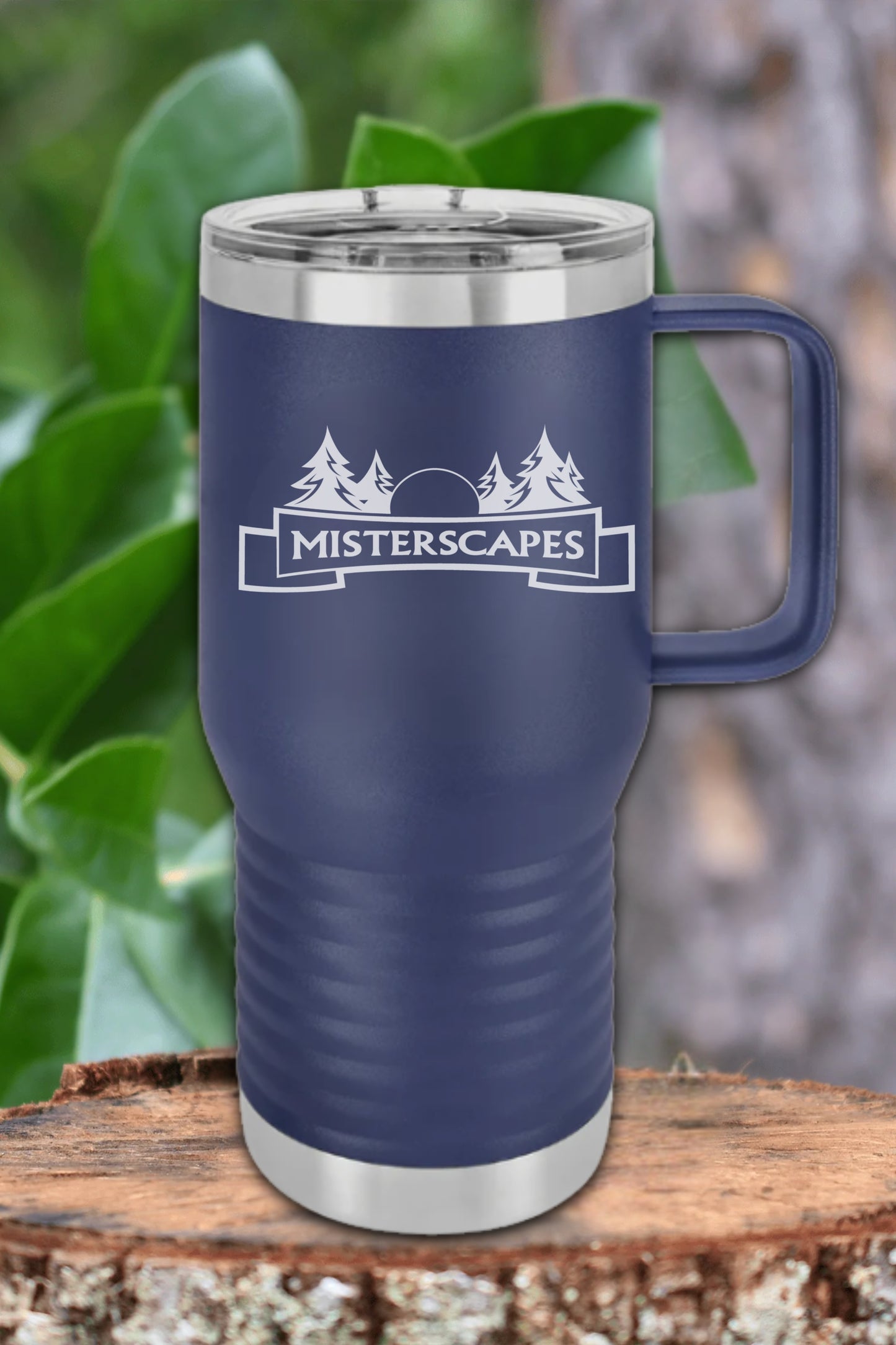 MISTERSCAPES - BLUE - HANDLE - TUMBLER -LCM211 - Polar Camel 20 oz.