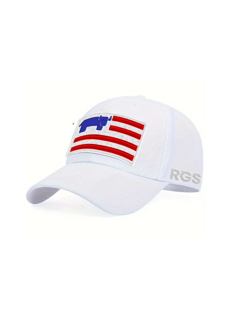 RGS - WHITE BACK GROUND LOGO FLAG- New Era Perforated Performance Cap - NE406