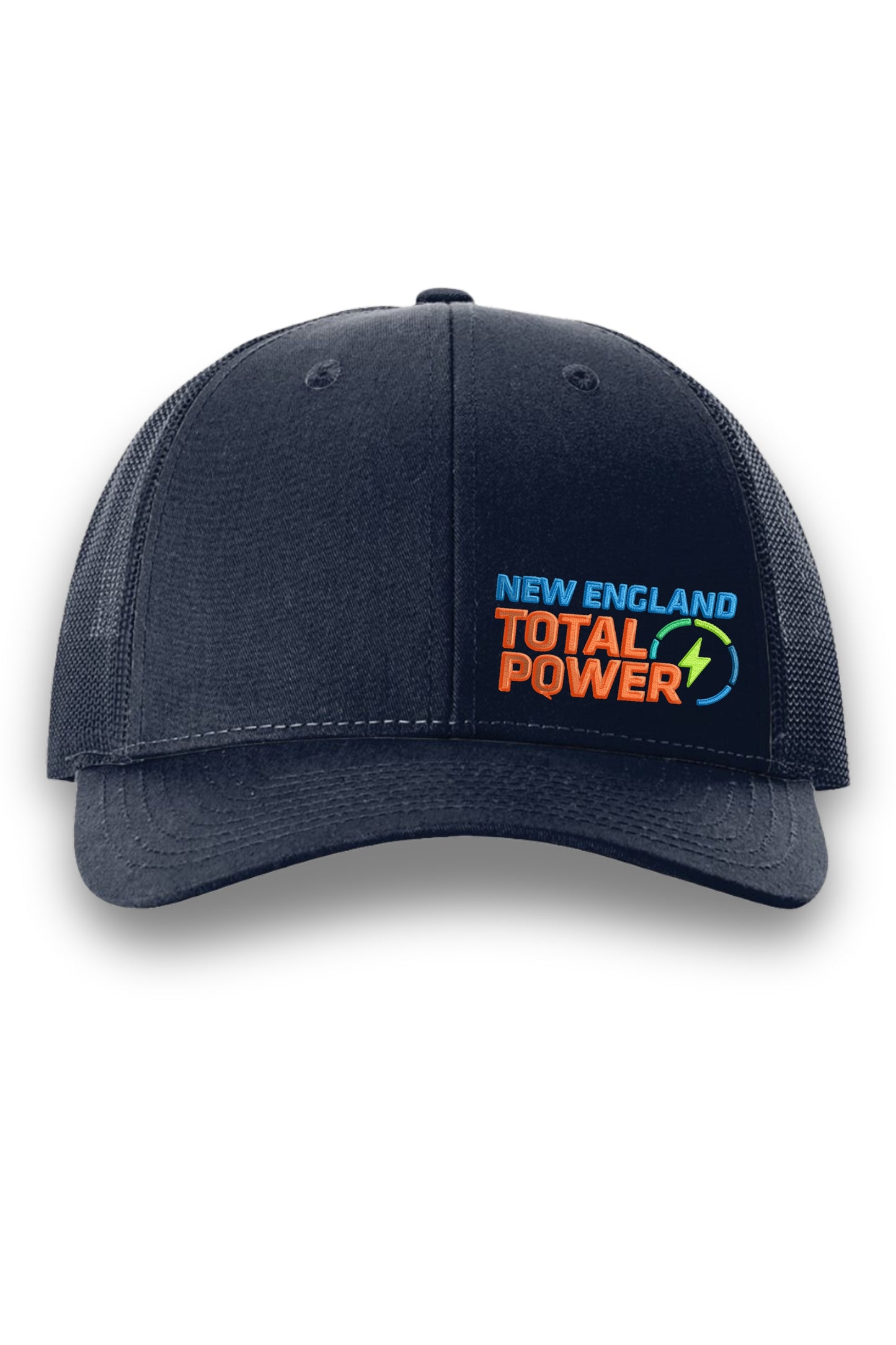 POWER-NEW ENGLAND TOTAL Richardson - Low Pro Trucker Cap - 115 - STITCHED