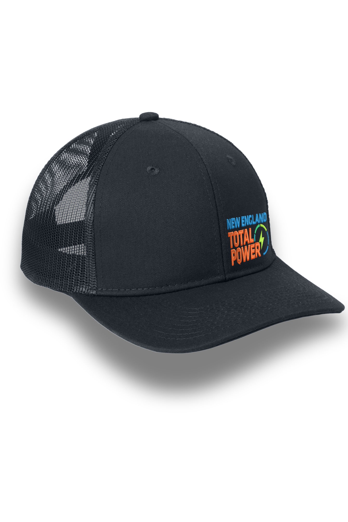 POWER-NEW ENGLAND TOTAL Richardson - Low Pro Trucker Cap - 115 - STITCHED