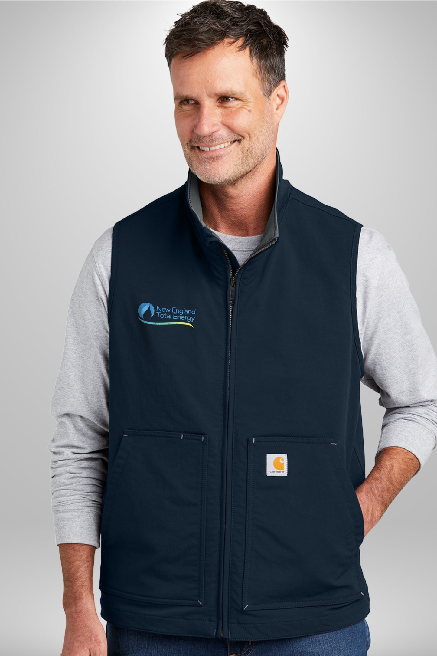 ENERGY - NEW ENGLAND TOTAL - Carhartt Super Dux Soft Shell Vest CT105535 - STITCHED