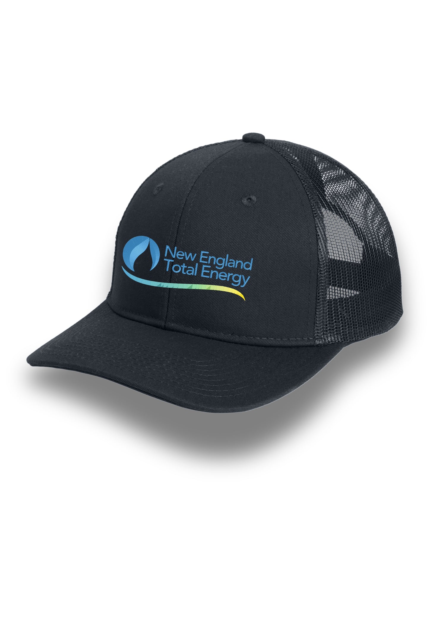 ENERGY - NEW ENGLAND TOTAL FULL LOGO - Richardson - Low Pro Trucker Cap - 115 - STITCHED