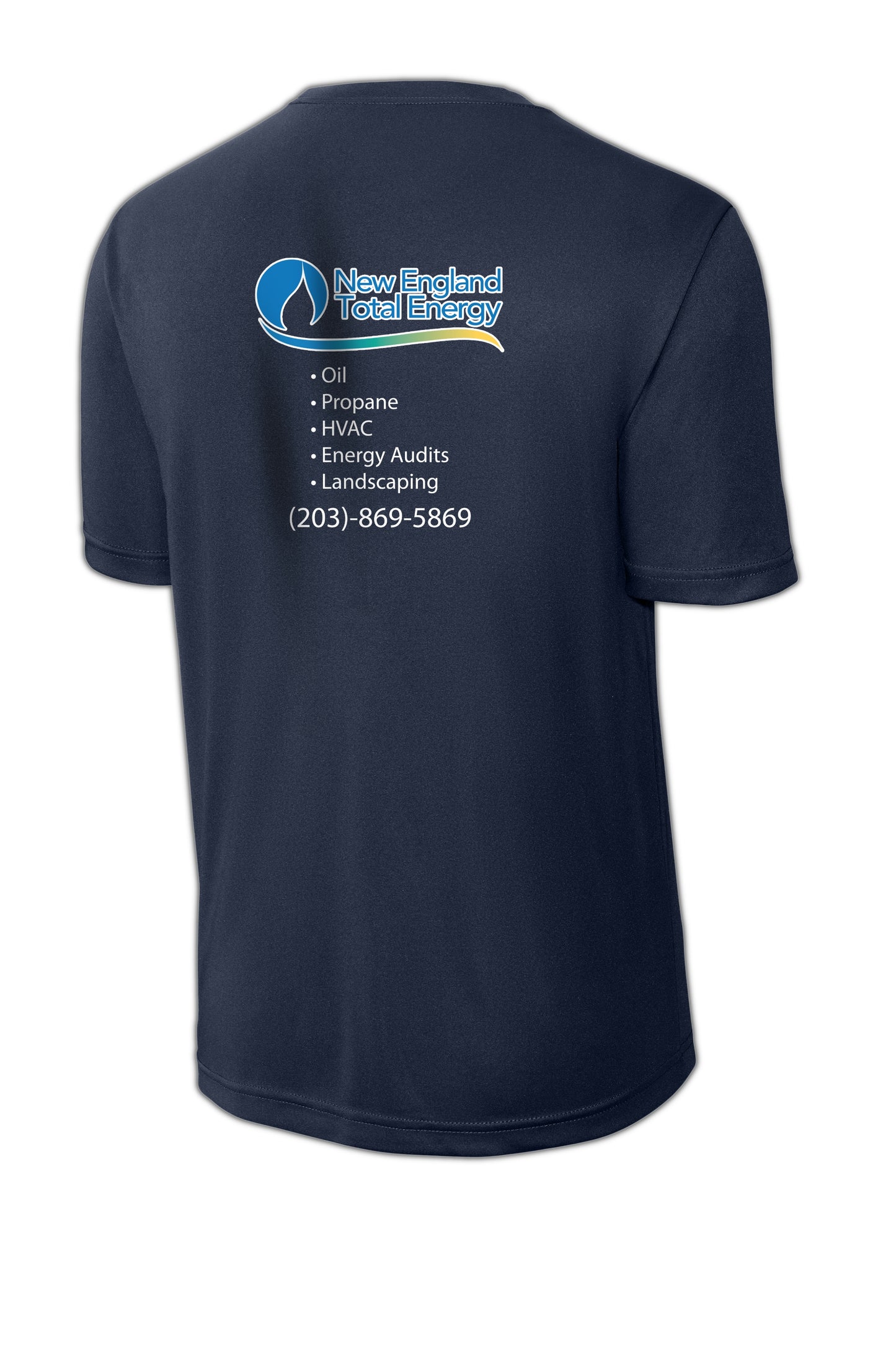 ENERGY-NEW ENGLAND TOTAL ST350 TRUE NAVY Sport-Tek® PosiCharge® Competitor™ Tee - SCREEN PRINTED