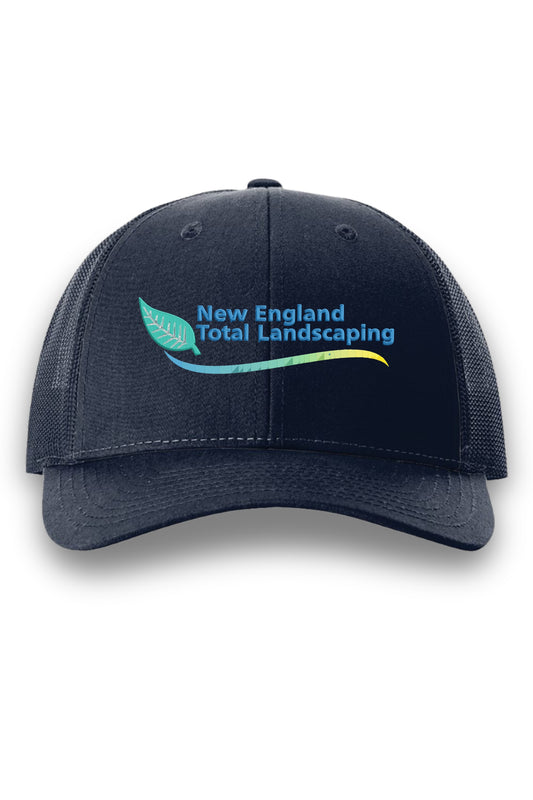 LANDSCAPE -NEW ENGLAND TOTAL Richardson - Low Pro Trucker Cap - 115 - STITCHED