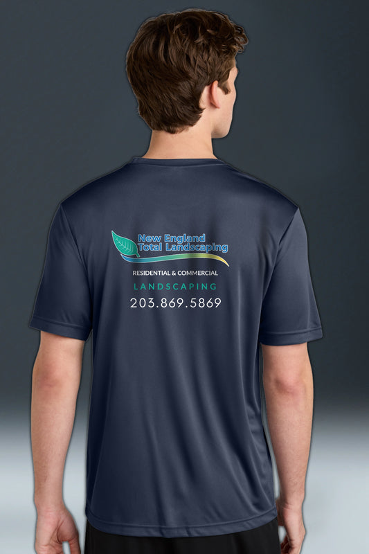 LANDSCAPE - NEW ENGLAND TOTAL - ST350 TRUE NAVY Sport-Tek® PosiCharge® Competitor™ Tee - SCREEN PRINTED