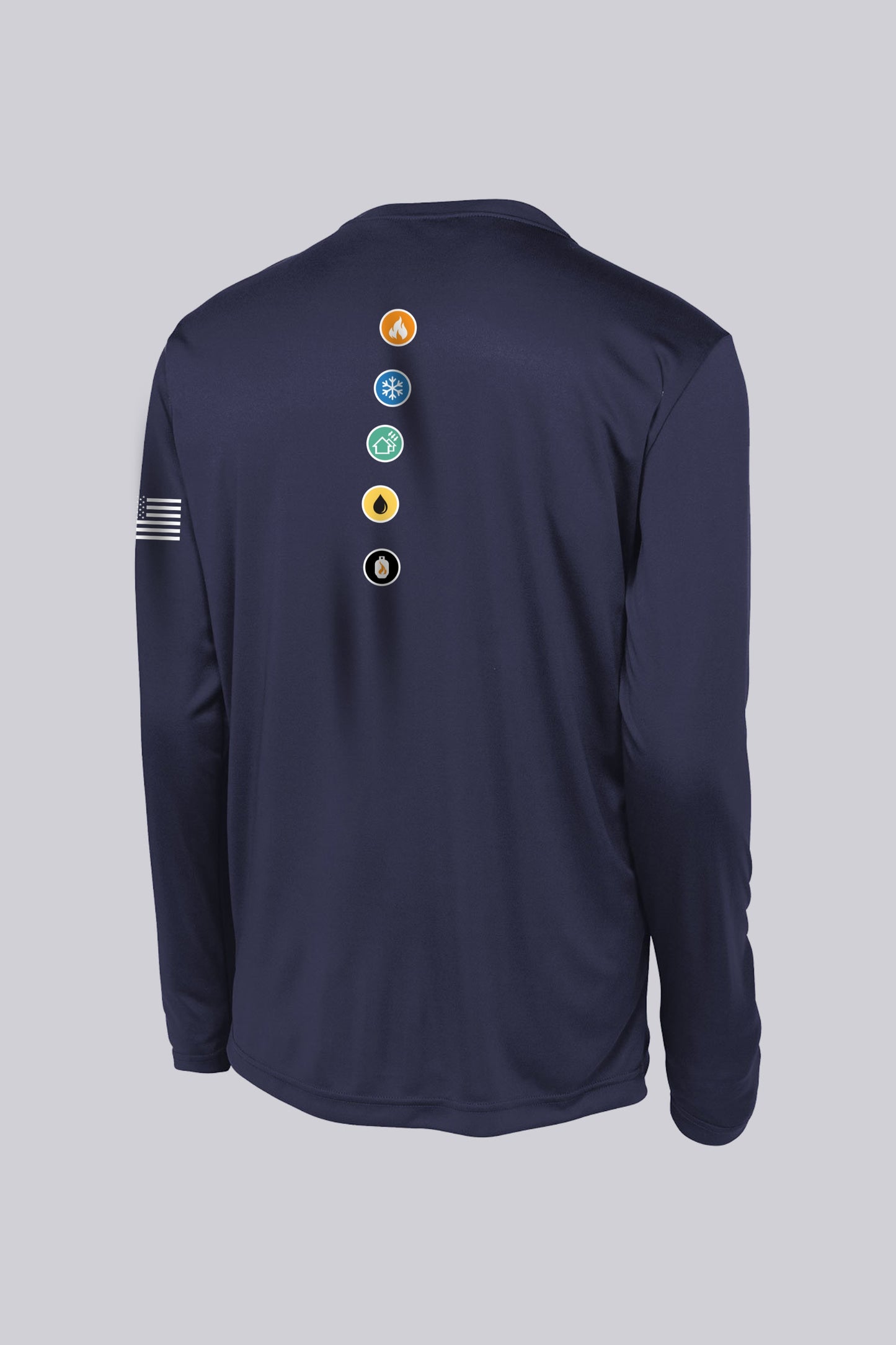 ENERGY - NEW ENGLAND TOTAL - 5400 Gildan® - Heavy Cotton™ 100% Cotton Long Sleeve T-Shirt -SCREEN PRINTED