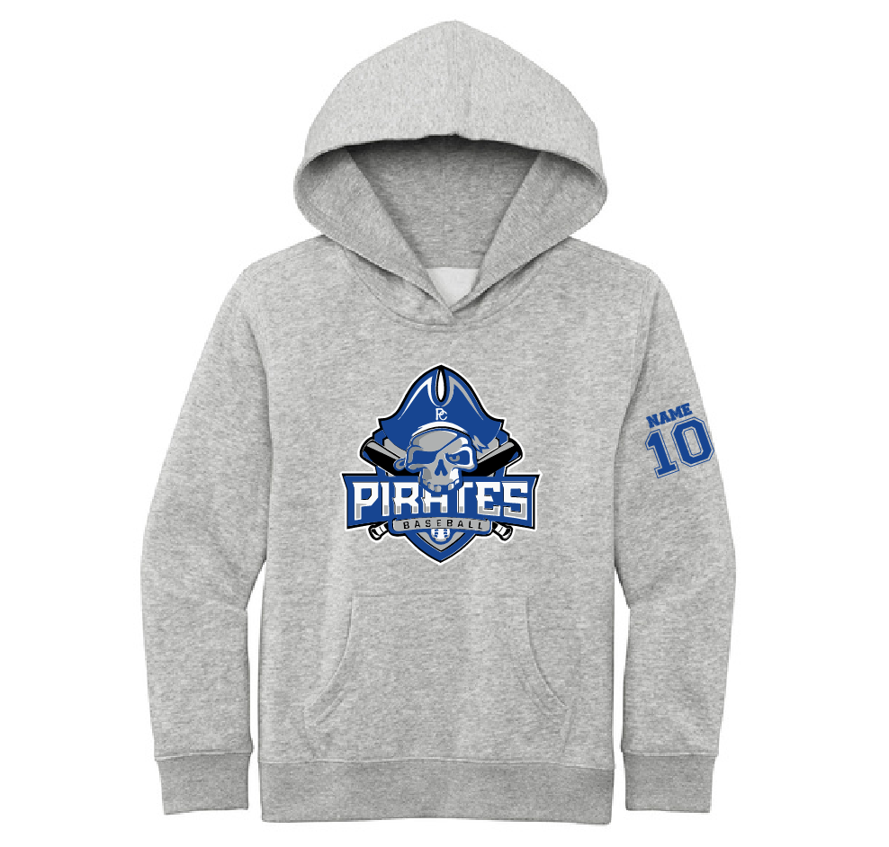 PC PIRATES/ DT6100 YOUTH HOODIE/ PRINT