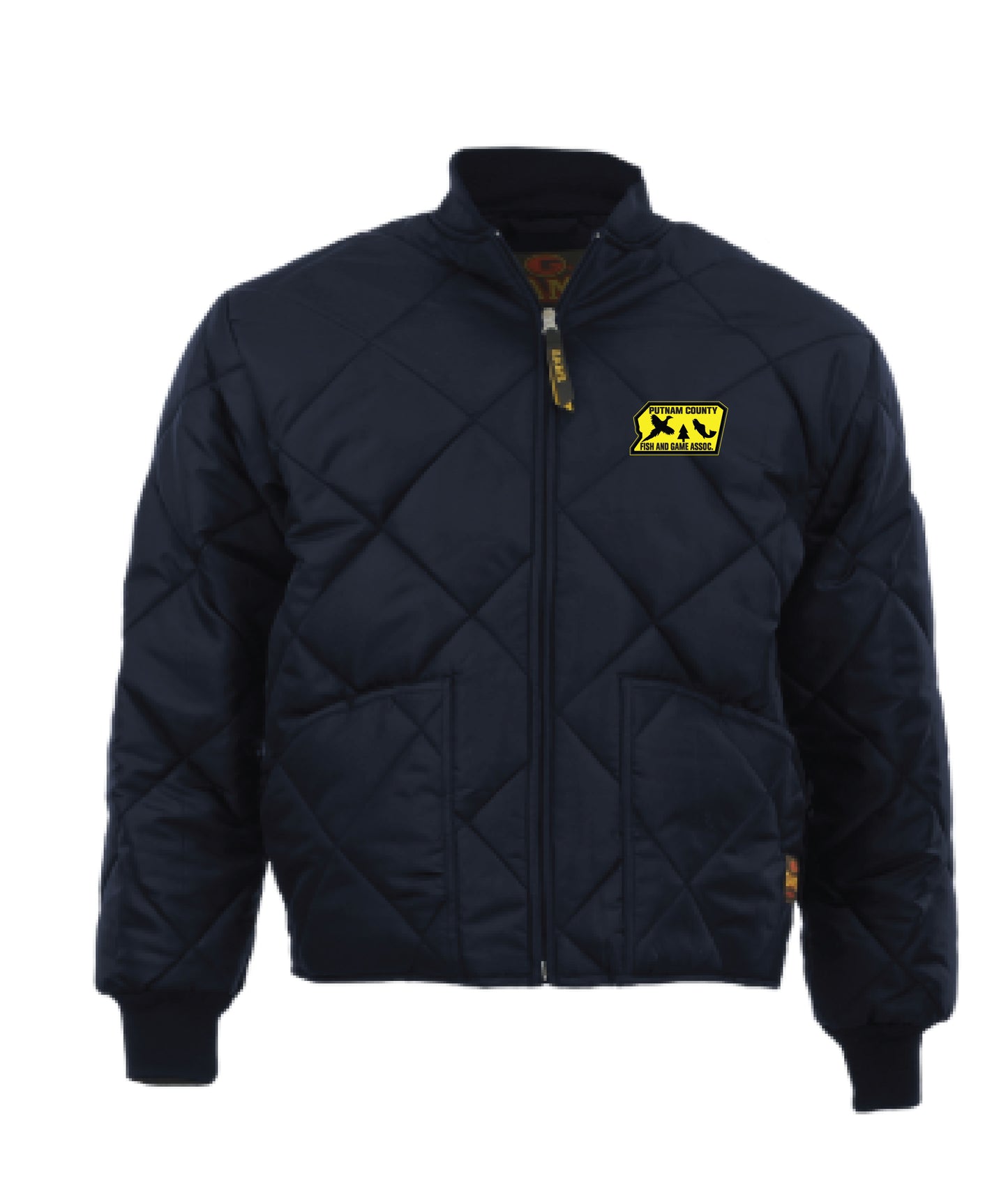 PUTNAM COUNTY FISH & GAME / EMBROIDERY / 1221-J Diamond Quilt Jacket