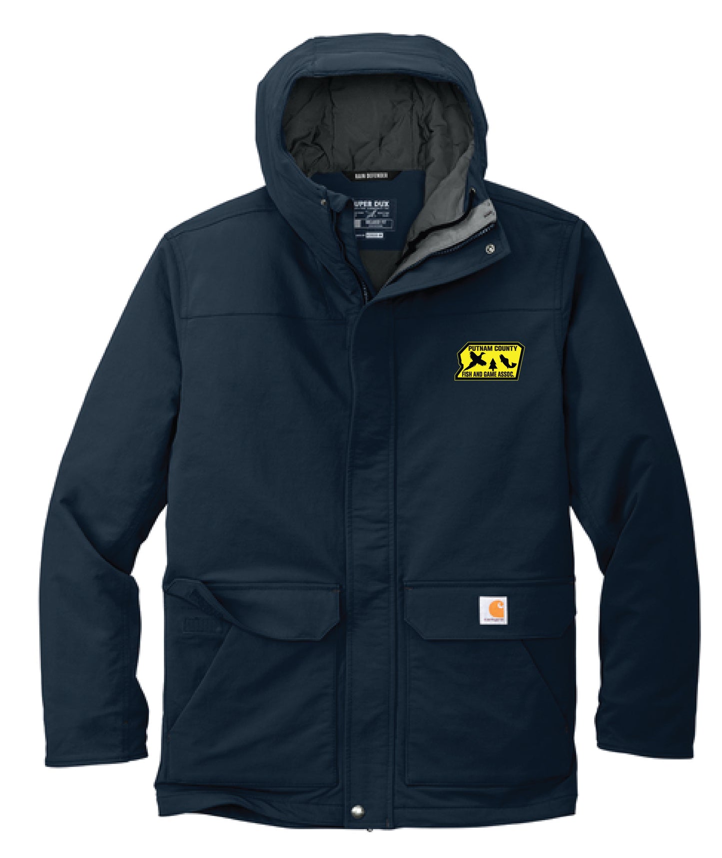 PUTNAM COUNTY FISH & GAME / EMBROIDERY / CT105533 Hooded Coat