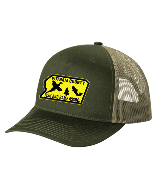 PUTNAM COUNTY FISH & GAME / EMBROIDERY / C405 Port Authority® Snapback Five-Panel Trucker Cap