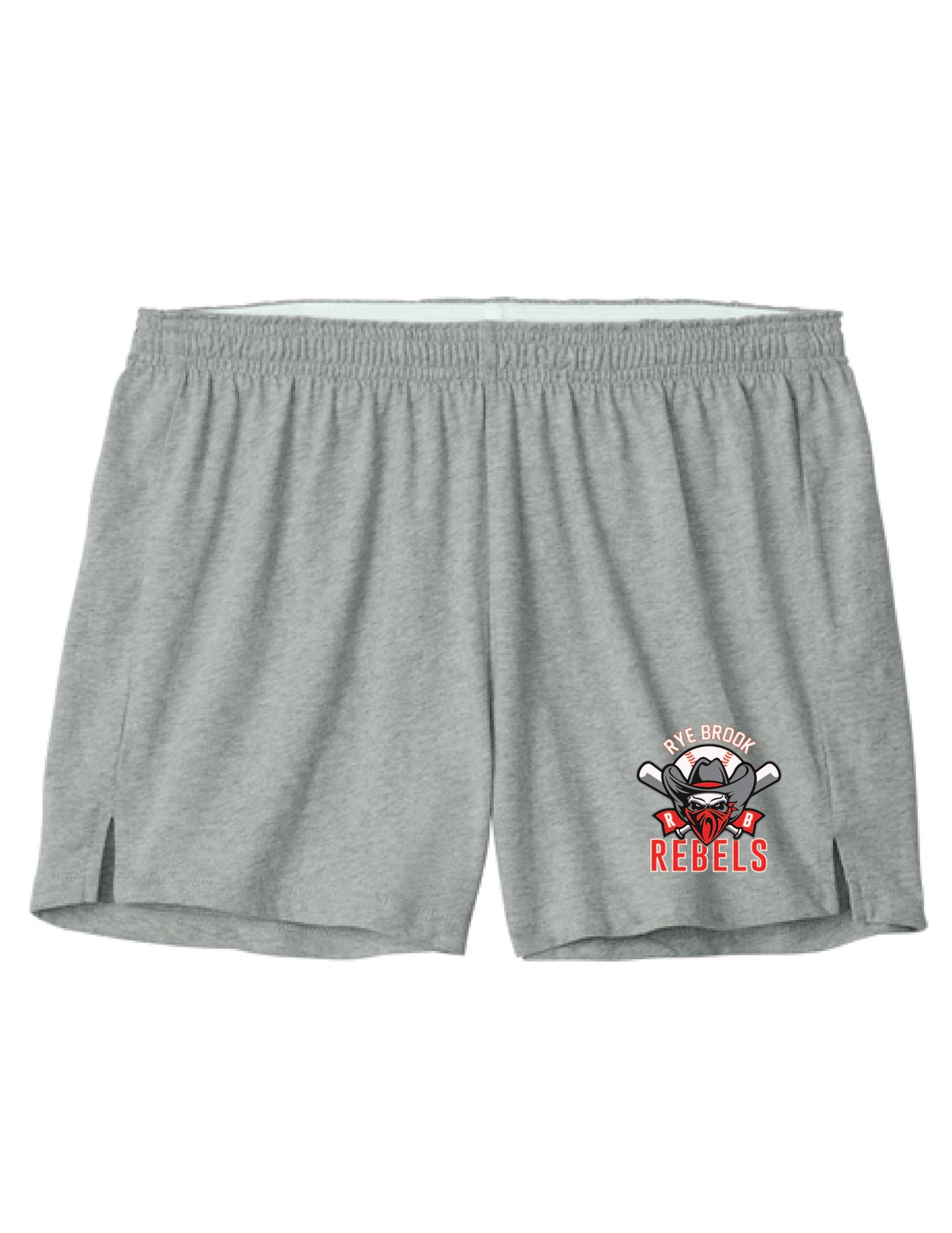 RYE BROOK REBELS BASEBALL / PRINT / LST311 Sport-Tek® Women’s Jersey Knit Squad Short