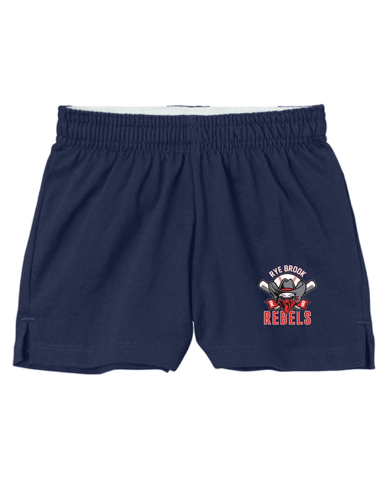 RYE BROOK REBELS BASEBALL / PRINT / YGST311 Sport-Tek® Girls Jersey Knit Squad Short