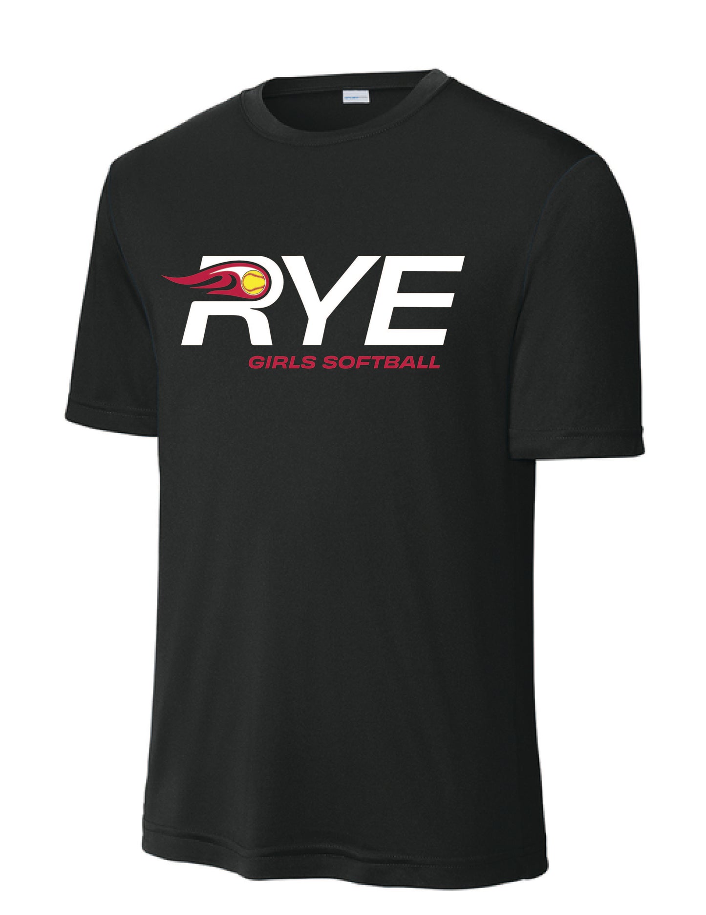 RYE GIRLS SOFTBALL / PRINT / ST350 Sport-Tek® Tee