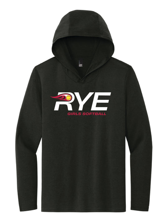 RYE GIRLS SOFTBALL / PRINT / DM139 Long Sleeve Hoodie