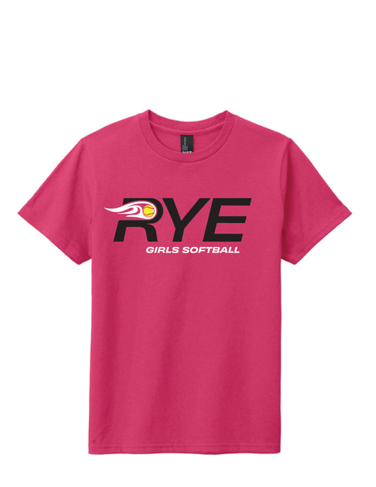 RYE GIRLS SOFTBALL / PRINT / DT6000Y District® Youth Very Important Tee®