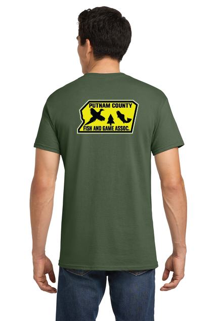 PUTNAM COUNTY FISH & GAME ASSOC.- PRINTING - 5000 - Gildan® Heavy Cotton™ 100% Cotton T-Shirt (Copy)