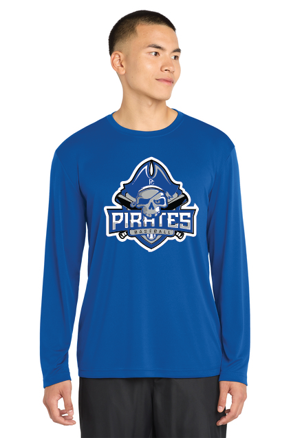 PC PIRATES -PRINTING- ST350LS Sport-Tek® Long Sleeve PosiCharge® Competitor™ Tee