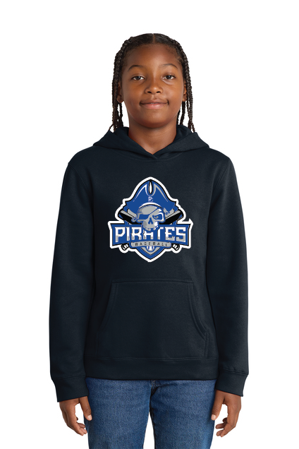 PC PIRATES -PRINTING- DT6100Y District® Youth V.I.T.™ Fleece Hoodie